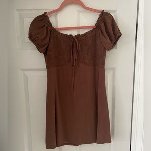 Altar’d state off the shoulder dress